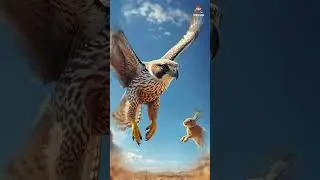Wise Falcon - Epic Toon Factory #shorts #cartoon #falcon #kidsvideo