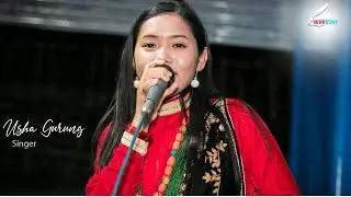 Gurung Popular Singer 🎤 Usha Gurung  Raj Gurung ✦ Live Performance | 2021 ✦ Nagidhar Village