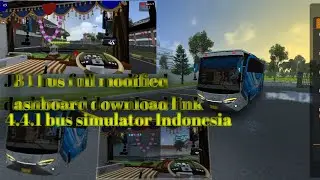 Bus simulator Indonesia gbwhatsapp full modified dashboard 4.4.1ka mod