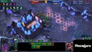 ZvT Quantic_HyuN vs cScTuruk HotS  SC2TV.ru Showmatch Game 3