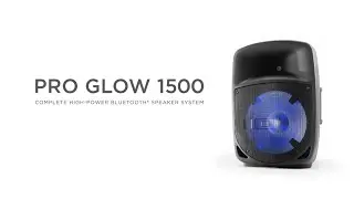 ION&reg; Pro Glow 1500 -  Complete High-Power Bluetooth&reg; Speaker System