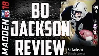 How Good is 99 Overall Bo Jackson? MUT 18 Card Review