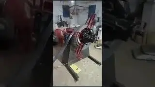 Samay-Asia pneumatic/air feeder, scrap recoiler and decoiler installed in Tirupati 🇮🇳 #9818003012
