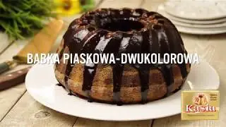 Babka piaskowa dwukolorowa