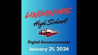 LHS Announcements January 21, 2026