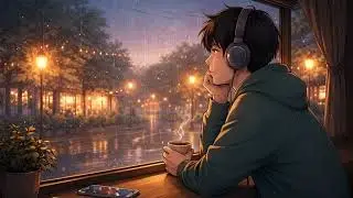 Rainy Lofi Mood 🌙 Gentle Nostalgic Music to Slow Down & Breathe