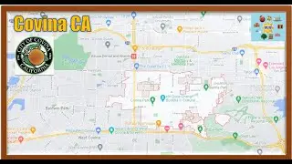 Covina CA City of LA County Metrolink Covina Station Covina Town Square Big Lots Pasha Market