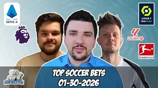 Бесплатные ставки на футбол 30.01.2026 PickDawgz On the Pitch: Премьер-лига, Ла Лига, Бундеслига,...