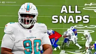 ROOKIE Kenneth Grant Full Week 3 NFL Highlights | All Snaps Vs Bills