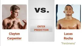 Clayton Carpenter VS Lucas Rocha | UFC Fight Night Preview & Picks | Pinoy Silent Picks