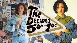 DRESSING LIKE THE DECADES | Outfits inspired by the 50s-90s