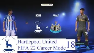 Hartlepool vs Newcastle in the Championship! (FIFA 22)