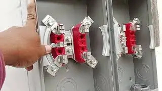 How to install meter box
