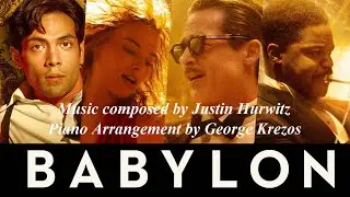 BABYLON (2022)  Gold Coast Rhythm Jack's Party - Justin Hurwitz (Piano Sheet Music) [ Piano Rider ]