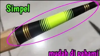 Cara melilit Joran simpel mudah di paham dan di coba di rumah sendiri..