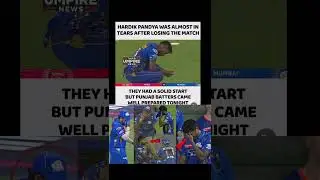 Hardik Pandya in Tears After MI&rsquo;s Heartbreaking Exit from IPL 2025 &ndash; Emotional End in Qualifier 2 💔😢