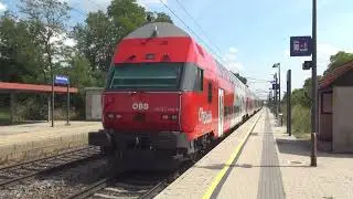 2021 - AT - Trains on the Nordbahn (north of Vienna Wien), in Rabensburg and G&auml;nserndorf