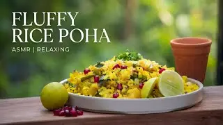 Fluffy Rice Poha | Relaxing No Talking Farm Kitchen ASMR