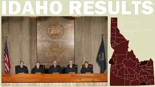 2024 IDAHO RESULTS | Judicial judges elected UNOPPOSED in Idaho general elections!