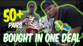50+ PAIRS IN ONE DEAL// WE BOUGHT OUT HIS WHOLE SHOE COLLECTION