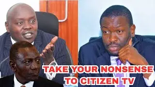 GO DO THAT IN CITIZEN TV NOT HERE! War Erupts!Cherargei,Sifuna strip each other on Ruto's NYOTA fund