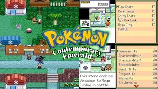 Pok&eacute;mon Contemporary Hack Rom GBA Con Mec&aacute;nicas Modernas, LevelCap, EXP 6ta Gen, Megaevolucion y Mas