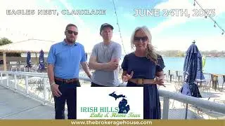 Irish Hills Lake and Home Tour 2023 - Clark Lake Eagle's Nest with Jenifer Scanlon
