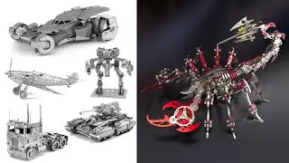 3D Metal Puzzle never buy this save time and nerves Steel mosaic kits DIY Assembly Model Batman car