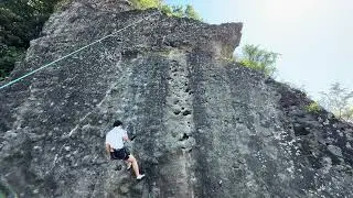 Rock Climbing in Kvariati, Georgia