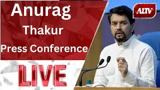 A1TV LIVE: Union Minister @ianuragthakur is addressing a Press Conference.