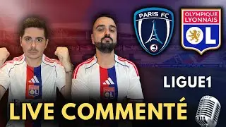 Paris FC &ndash; Lyon en direct 🎙️ | Live comment&eacute; + d&eacute;brief mi-temps &ndash; Ligue 1 J10
