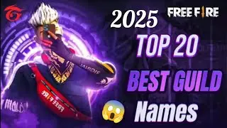 TOP 20 UNIQUE & BEST GUILD NAME | TOP 20 BEST GUILD NAME