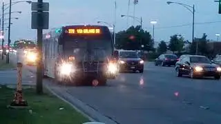 Pace Bus 2012-18 Eldorado National Axess BRT 6525 On Rt 379 Midway - Orland Park