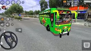 EXTREME BEAUTIFUL BUS DRIVE FROM CITY TO DANGEROUS 2X2 MOUNTAIN ROADS | BUS SIMULATOR INDONESIA