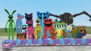 HAYATTA KALMAYA ÇALIŞIYORUM TÜM POPPY PLAYTİME CHAPTER 1,2,3,4 CANAVARLARI GARRY'S MOD