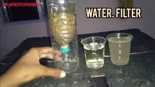 Plastic Bottle से Water Filter बनाने का आसन तरीका || DIY WATER FILTER 