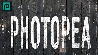 Photopea Tutorial - Blend Text into Image Online@fDFerozDaniel @canvaplay@designwithcanca