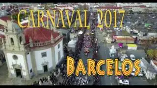Carnaval Barcelos 2017 vista aérea