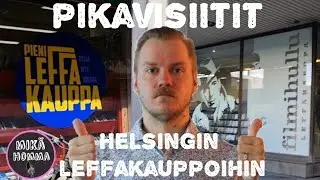 Pikavisiitti Filmihullu-leffakauppaan & Pieneen Leffakauppaan