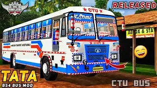 download TATA BS4 CTU BUS MOD for bus simulator indonesia | BUSSID V3.7.1 | #bussidmods