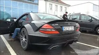 Mercedes SL65 AMG Black Series revs & sounds 1080p