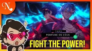 A MÚSICA QUE PERFUROU OS CÉUS (Meu anime PREFERIDO) - React Perfure os Céus @TakaB