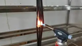 HOC Fiber Optic Cable Fire Test