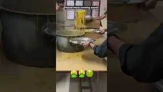 Hostel mess evening snack #streetfood #foodnerd #food #shortvideo #hostellife