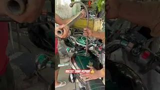 Bullet Tank repair 👍💯 #stbikemodified #youtubeshorts #shortvideo #shortfeed