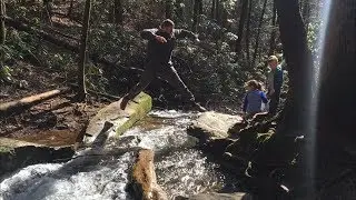 HIKING FALL BRANCH FALLS ~~~North Georgia Mountains