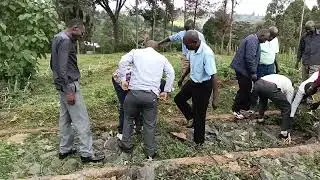 BBC students and lecturers working on their classroom forgotten foundation.