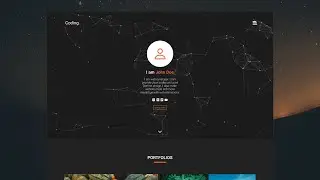 Personal portfolio landing page | Web Design | using figma