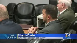Miami-Dade Officer Accused Of Slapping Handcuffed Teen Found Not Guilty