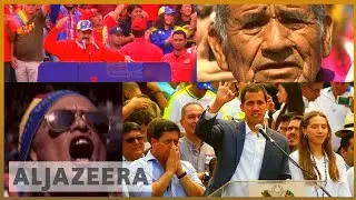 🇻🇪 Venezuela crisis: Mass rallies for Maduro and Guaido | Al Jazeera English